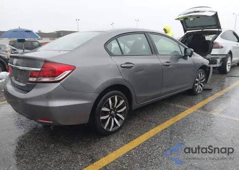 2015 Honda Civic Ex-L из США, поврежденный, VIN 19XFB2F9XFE263019